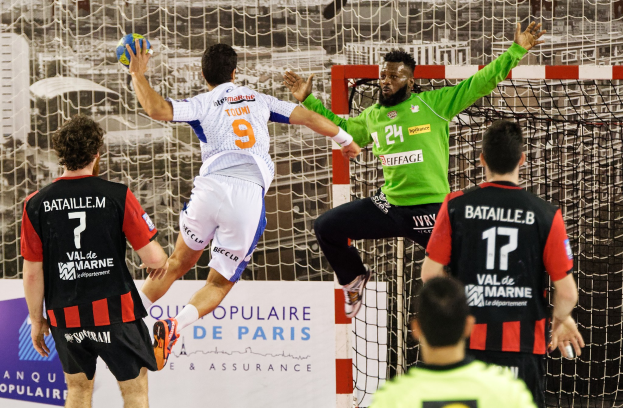 18 Gidsel Tore: Berlin gewinnt den Champions-League-Vorlauf