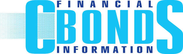 Logo für Finanzielle-Bonds-Informationen mit fetter weißer Sans-Serif-Schrift auf einem hellblauen Hintergrund.