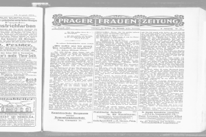 Ein aufgeschlagenes Buch mit einem Schwarz-Weiß-Bild eines ernsten Mannes in Anzug und Krawatte, mit Text in Schreibschrift auf einem weißen Hintergrund, das an eine alte Zeitung erinnert.